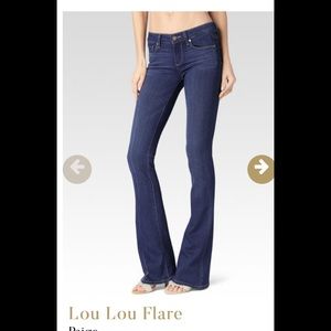 Paige denim Lou Lou Flare jeans